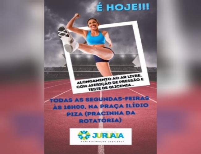Segunda-feira é dia de #MovimentaJuruaia