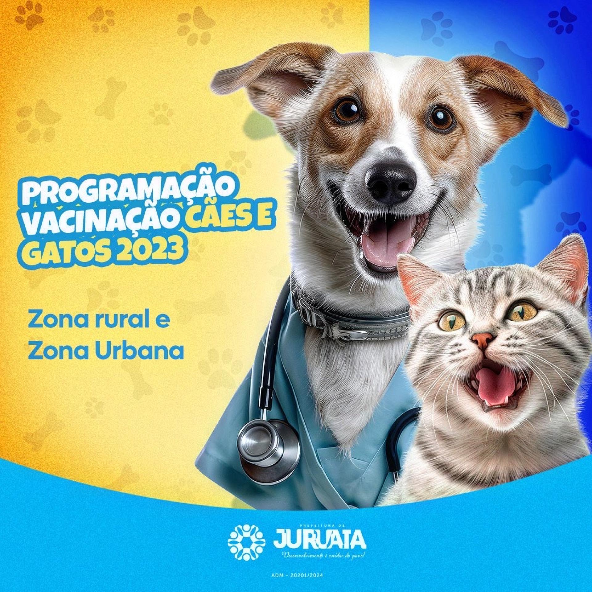 CAMPANHA DE VACINAÇÃO ANTIRRÁBICA EM CÃES E GATOS 2023