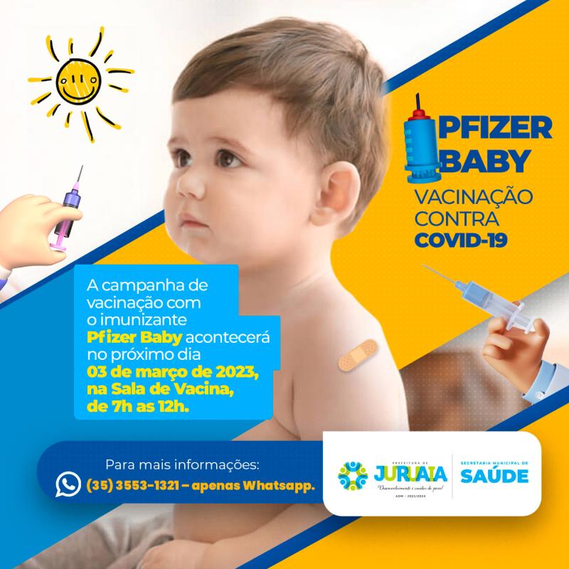 PFIZER BABY – VACINAÇÃO CONTRA COVID-19