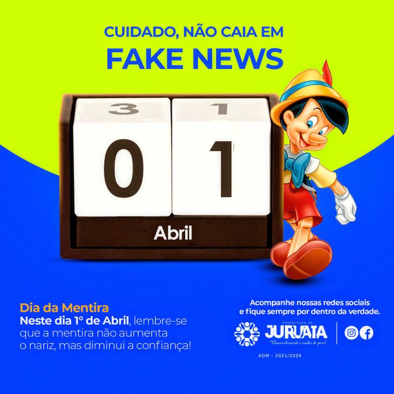 1º DE ABRIL - DIA DA MENTIRA