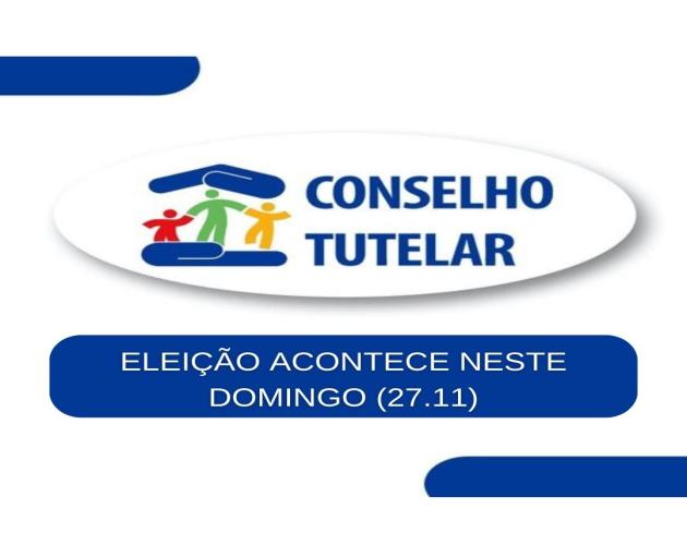 ELEIÇÃO PARA ESCOLHA DE CONSELHEIRO TUTELAR ACONTECE NESTE DOMINGO