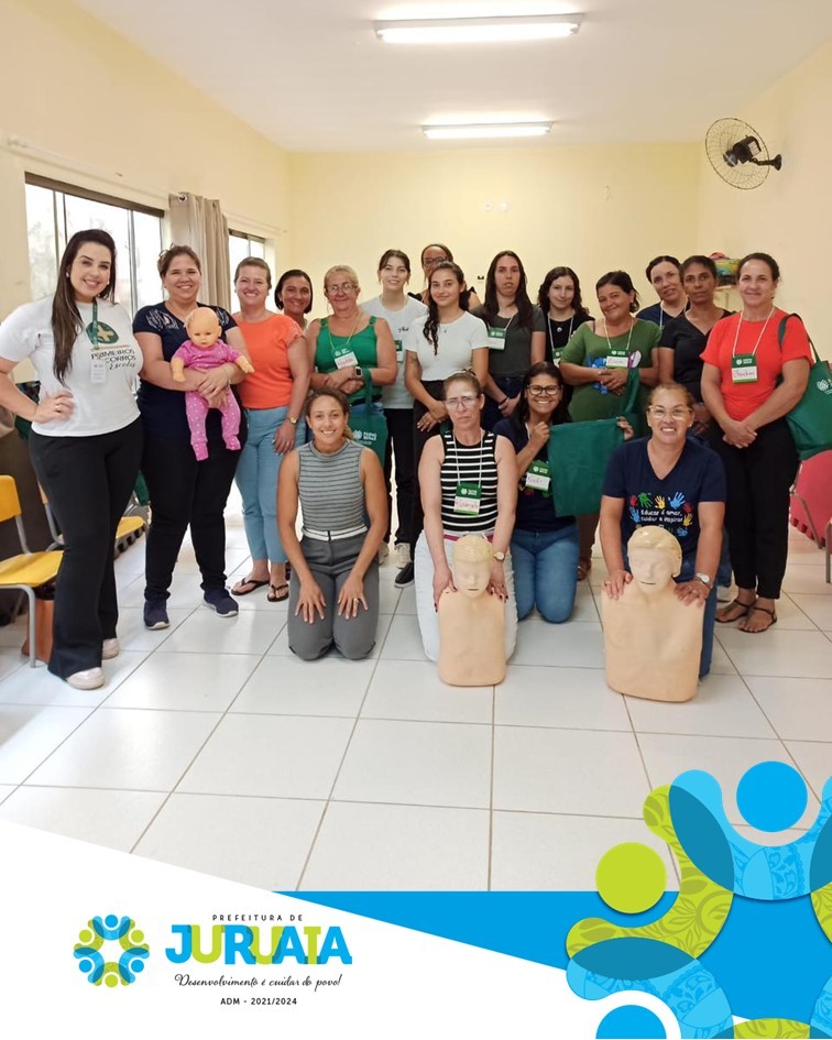 Prefeitura de Juruaia promove Curso de SOS para equipes dos CEMEIs