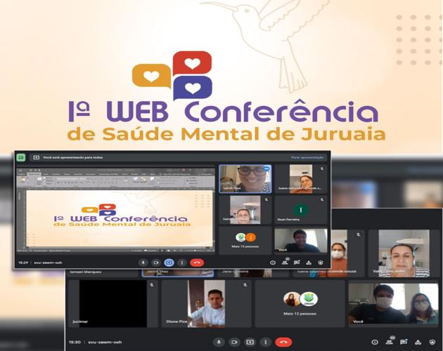 PREFEITURA DE JURUAIA PROMOVEU 1ª WEB CONFERÊNCIA DE SAÚDE MENTAL