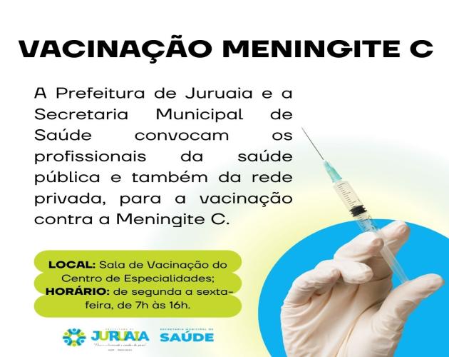 VACINAÇÃO CONTRA A MENINGITE C