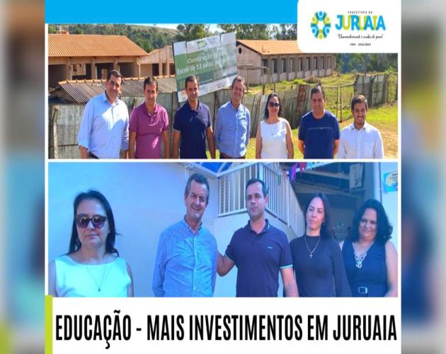 JURUAIA RECEBE RECURSOS DO DEP. EST. ANTÔNIO CARLOS ARANTES PARA O SETOR DA EDUCAÇÃO