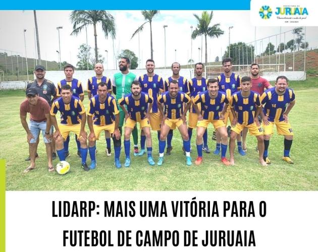 LIDARP: MAIS UMA VITÓRIA PARA O FUTEBOL DE CAMPO DE JURUAIA