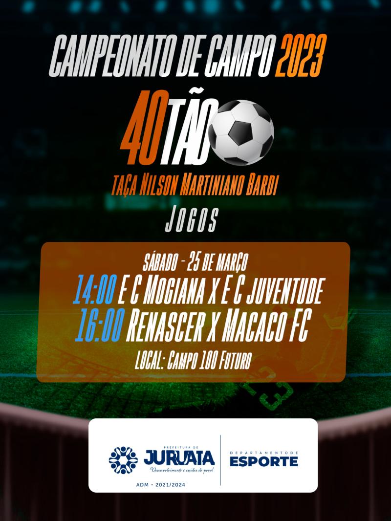 CAMPEONATO DE CAMPO 2023 - 40TÃO