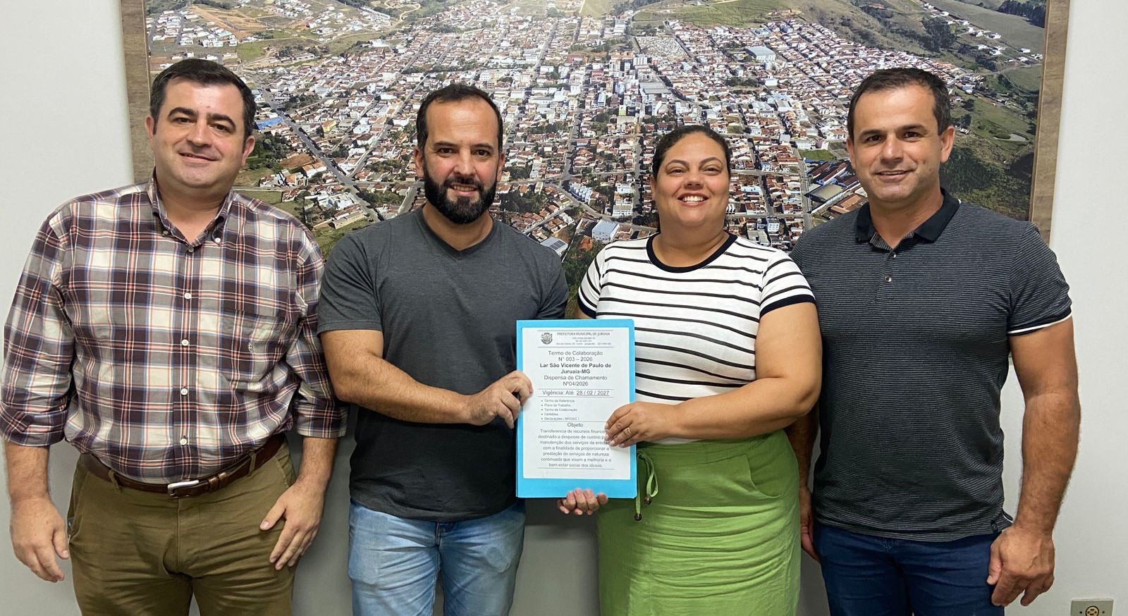 A Prefeitura de Juruaia segue fortalecendo parcerias que fazem a diferença na vida das pessoas!