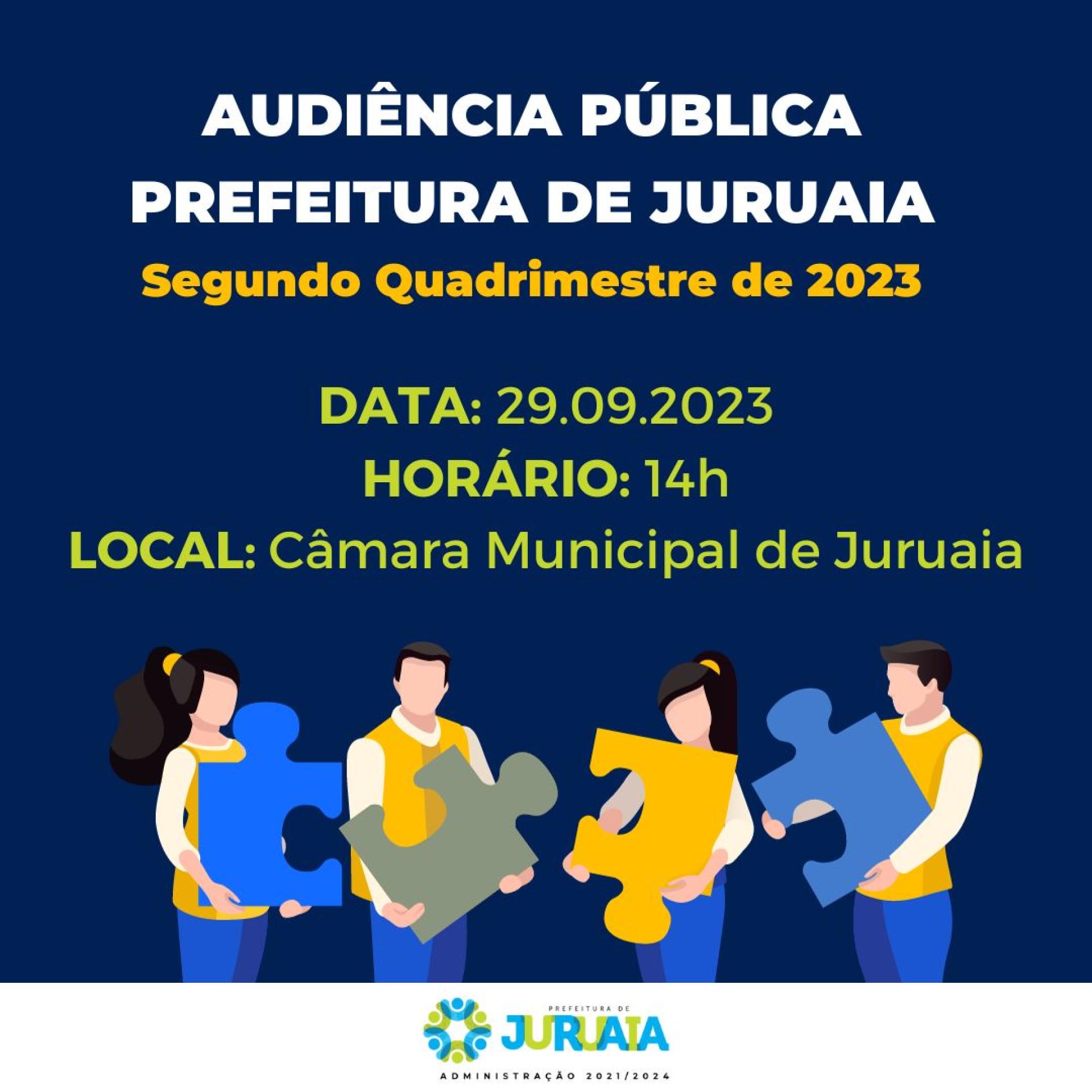 CONVITE - AUDIÊNCIA PÚBLICA DA PREFEITURA DE JURUAIA