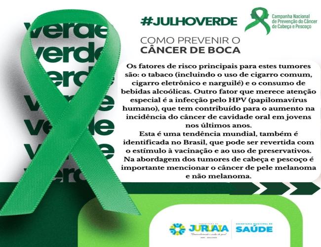 CAMPANHA JULHO VERDE