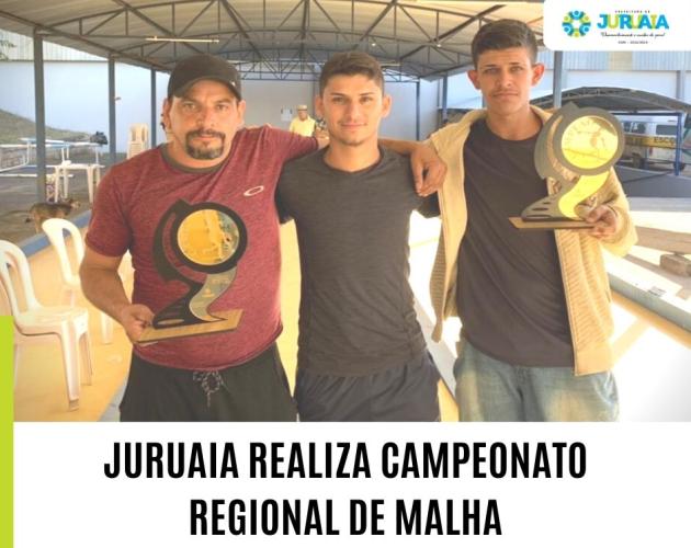 JURUAIA REALIZA CAMPEONATO REGIONAL DE MALHA