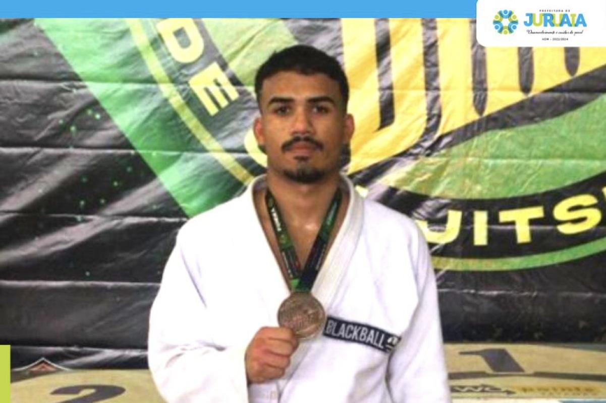 ATLETA JURUAIENSE É DESTAQUE NA COPA BRASIL DE JIU-JÍTSU