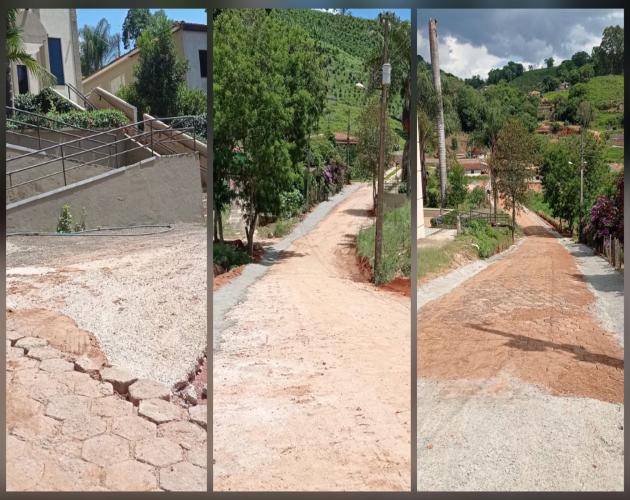 BLOQUETES SÃO REUTILIZADOS EM OBRAS DE CALÇAMENTO