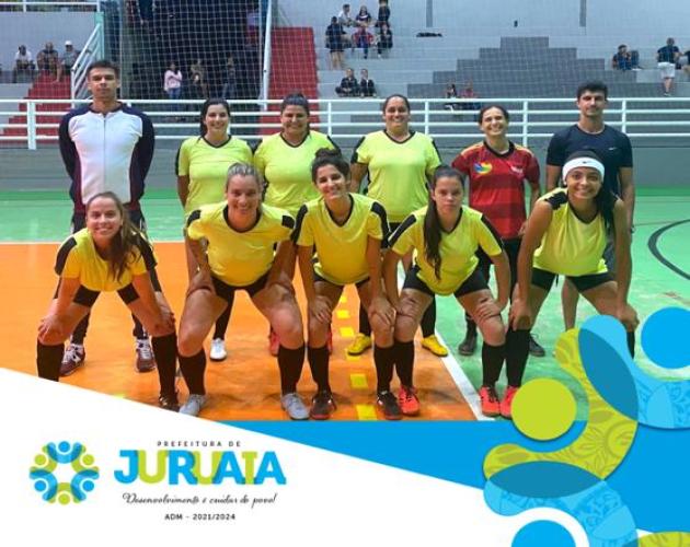 FUTSAL FEMININO DE JURUAIA VENCE E CONVENCE