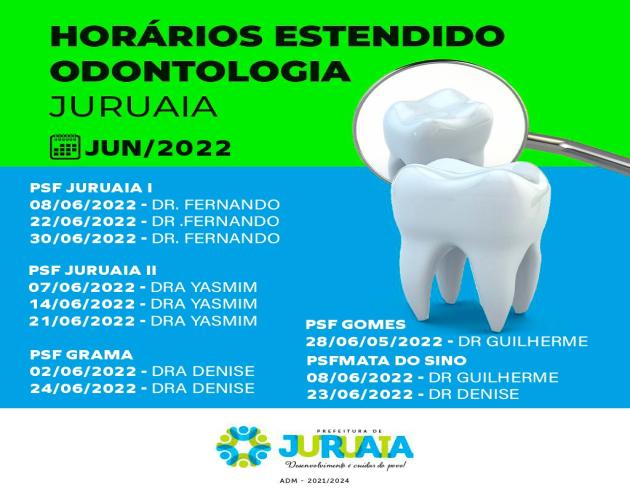 ATENDIMENTO ODONTOLÓGICO EM HORÁRIO ESTENDIDO