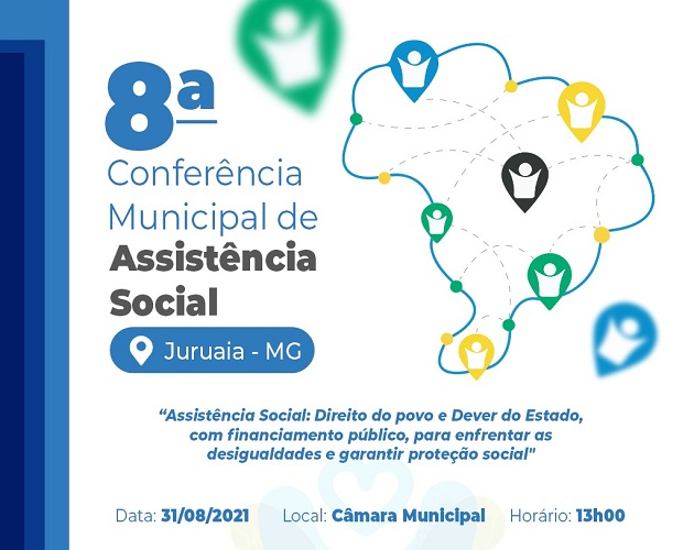 JURUAIA PROMOVE 8ª CONFERÊNCIA DE ASSISTÊNCIA SOCIAL NO PRÓXIMO DIA 31 DE AGOSTO