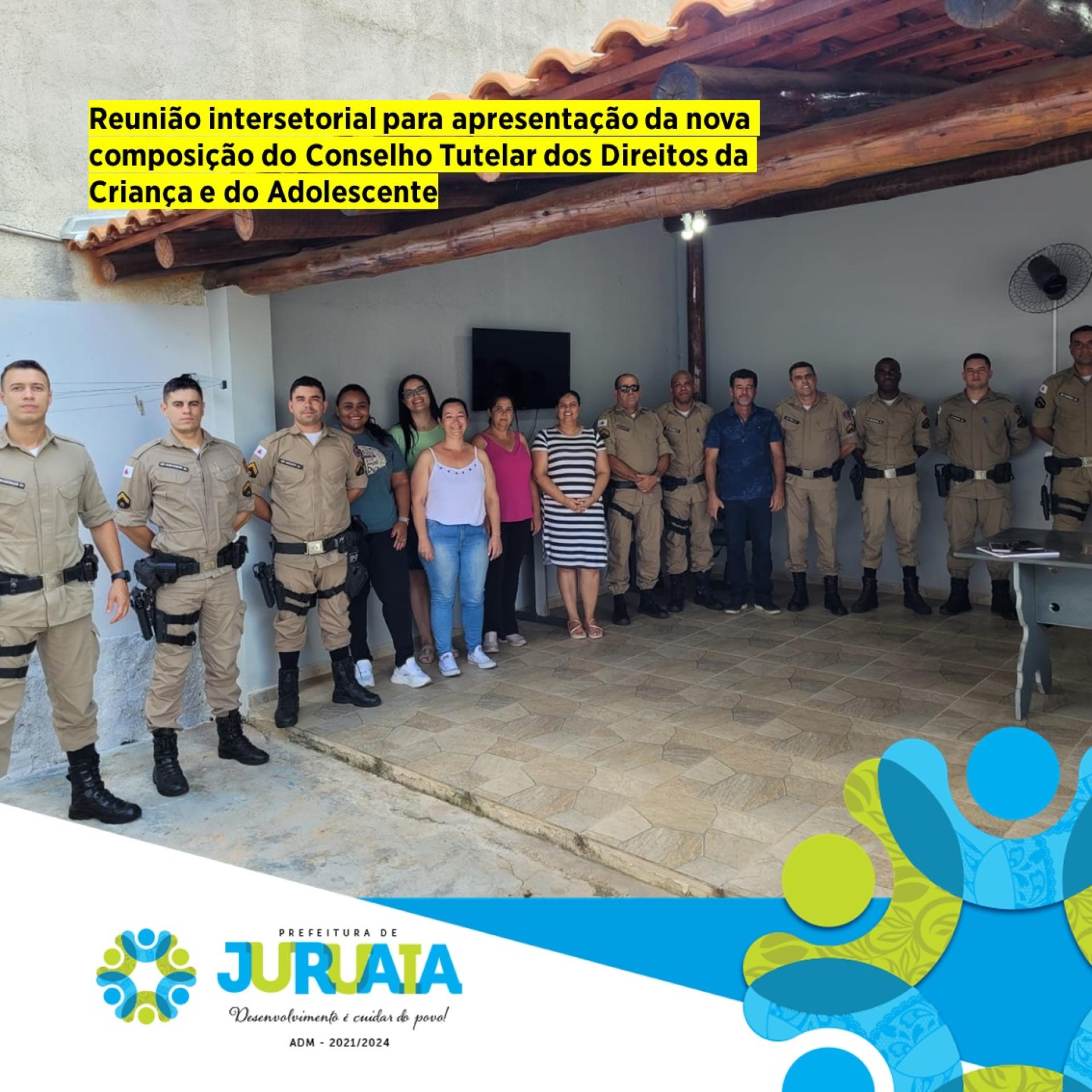 Apresentação da nova composição do Conselho Tutelar dos Direitos da Criança e do Adolescente