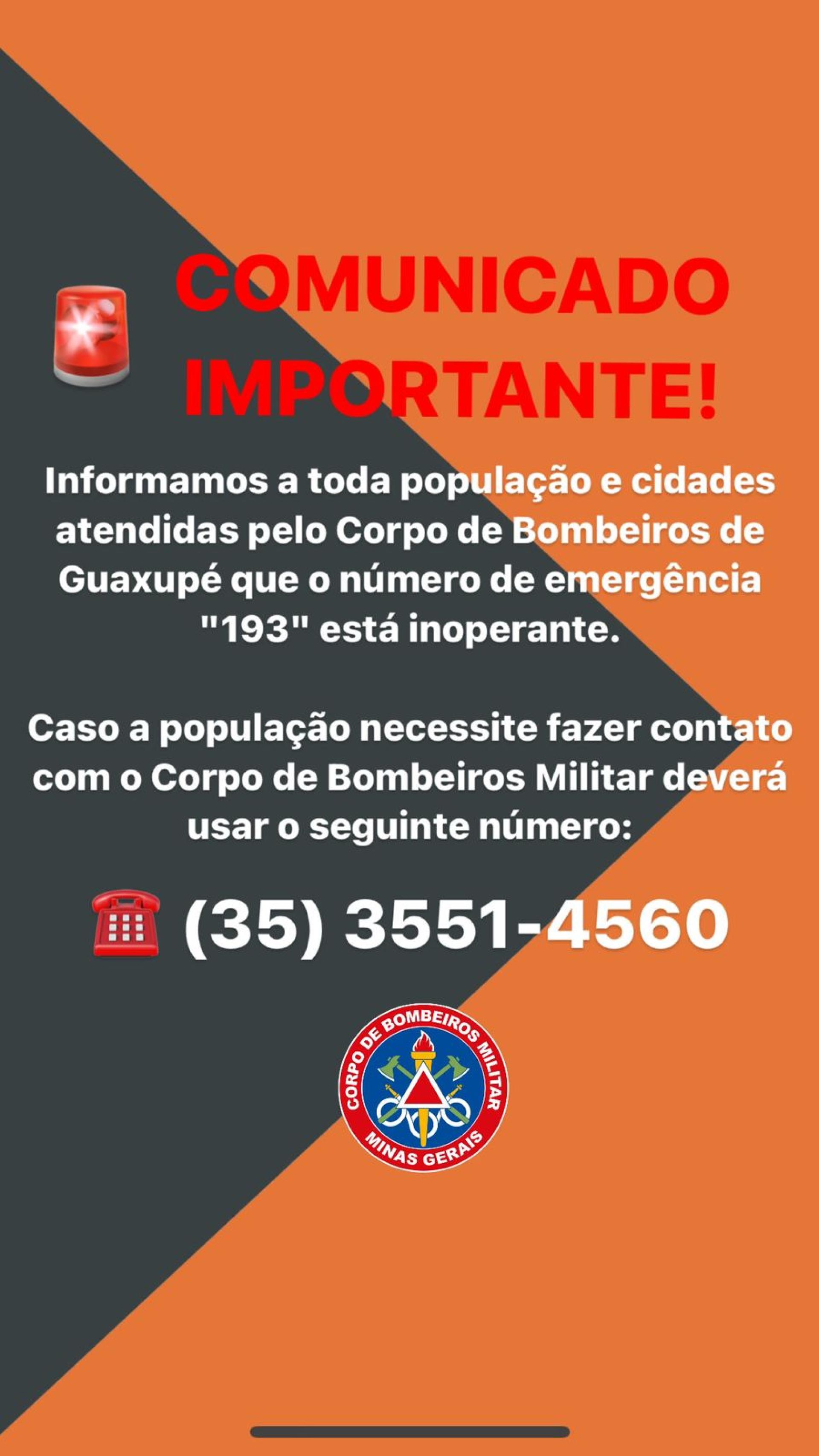 COMUNICADO IMPORTANTE