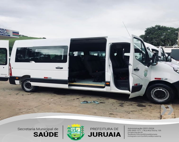 Essa semana a frota de veículos que está a serviço da saúde de Juruaia, recebeu uma limpeza diferenciada