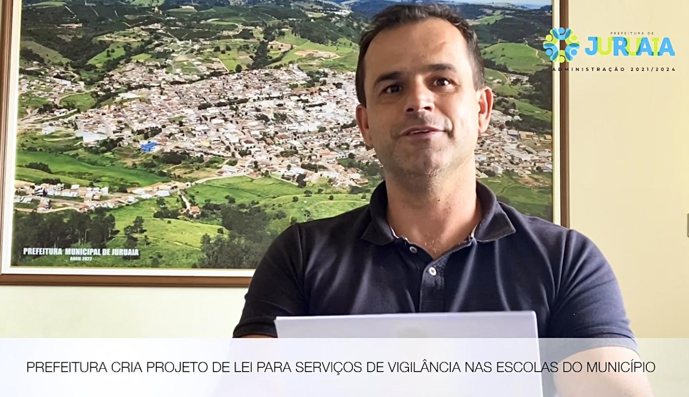 PREFEITURA CRIA PROJETO DE LEI PARA SERVIÇOS DE VIGILÂNCIA NAS ESCOLAS DO MUNICÍPIO