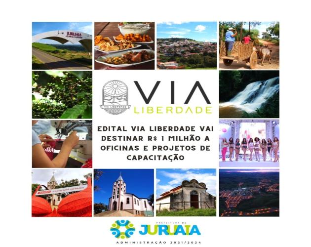EDITAL VIA LIBERDADE VAI DESTINAR R$ 1 MILHÃO A OFICINAS E PROJETOS DE CAPACITAÇÃO