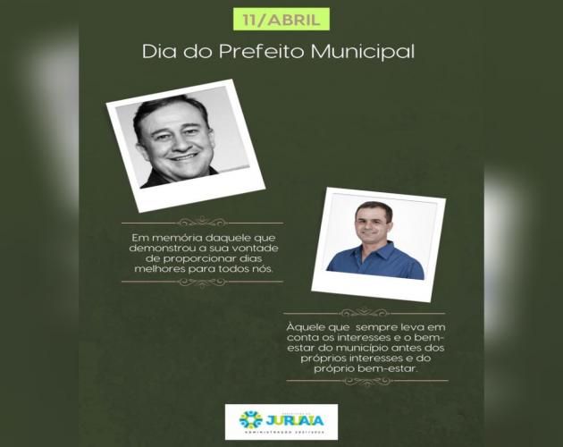 11 de Abril - DIA DO PREFEITO MUNICIPAL