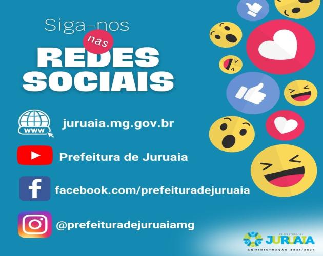SIGA NOSSAS REDES SOCIAIS