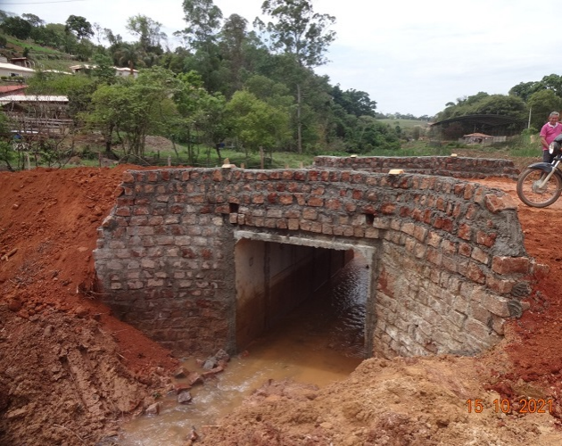 Em quase dois meses, Secretaria de Obras entrega três novas pontes na zona rural de Juruaia