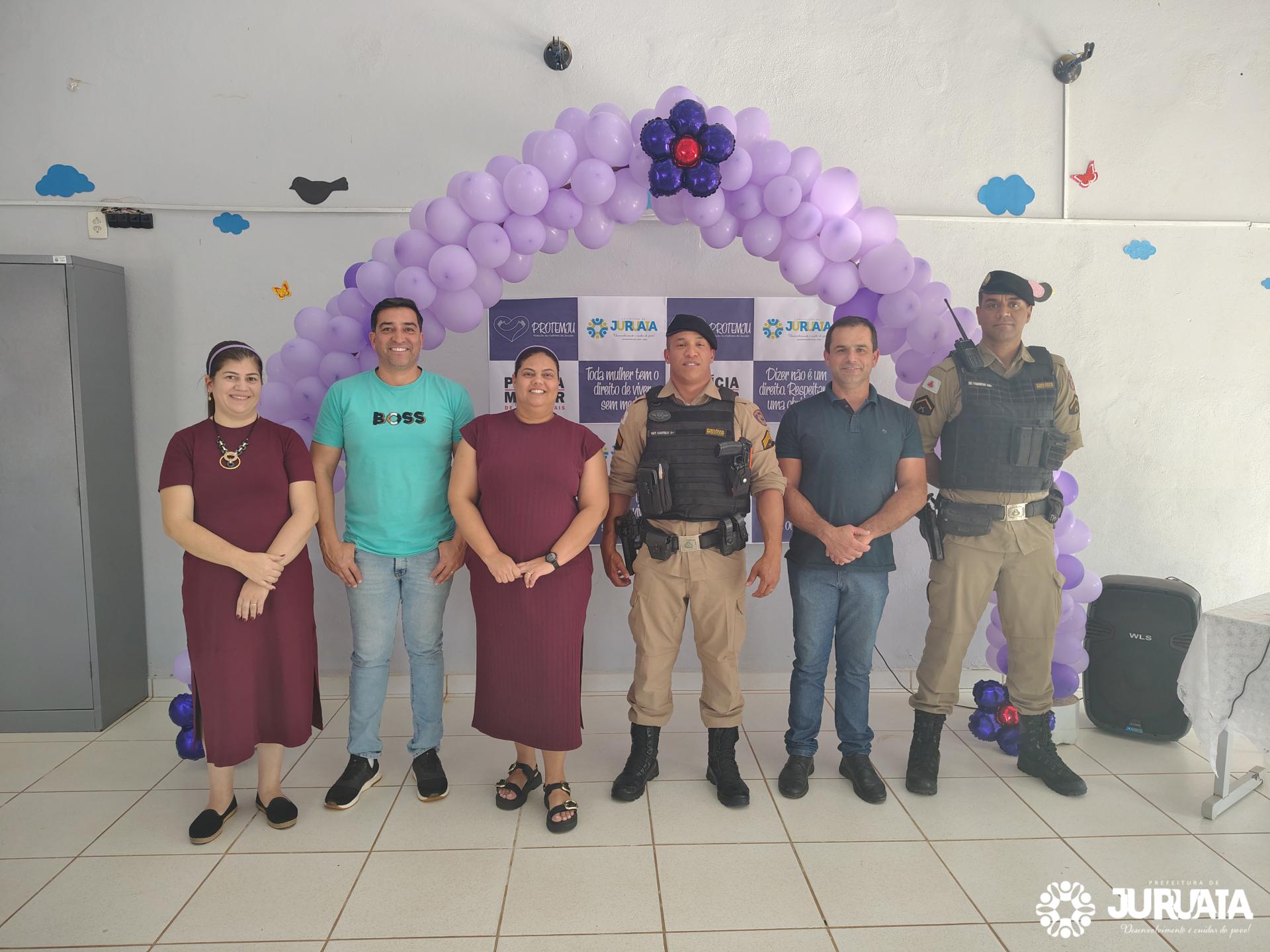 Juruaia lança PROTEMJU, (programa de proteção à mulheres de Juruaia)