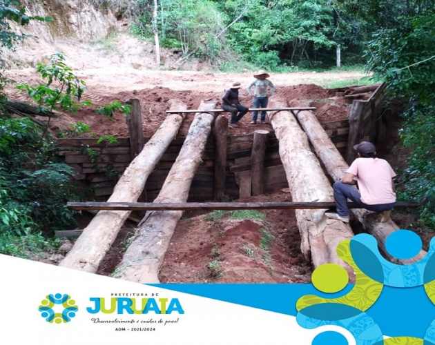 O Departamento de Obras da Prefeitura de Juruaia segue trabalhando na zona rural do município