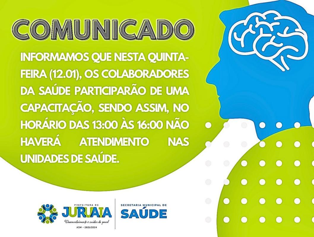 COMUNICADO - SAÚDE MENTAL