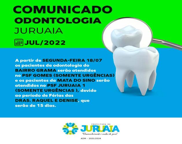 COMUNICADO ODONTOLOGIA