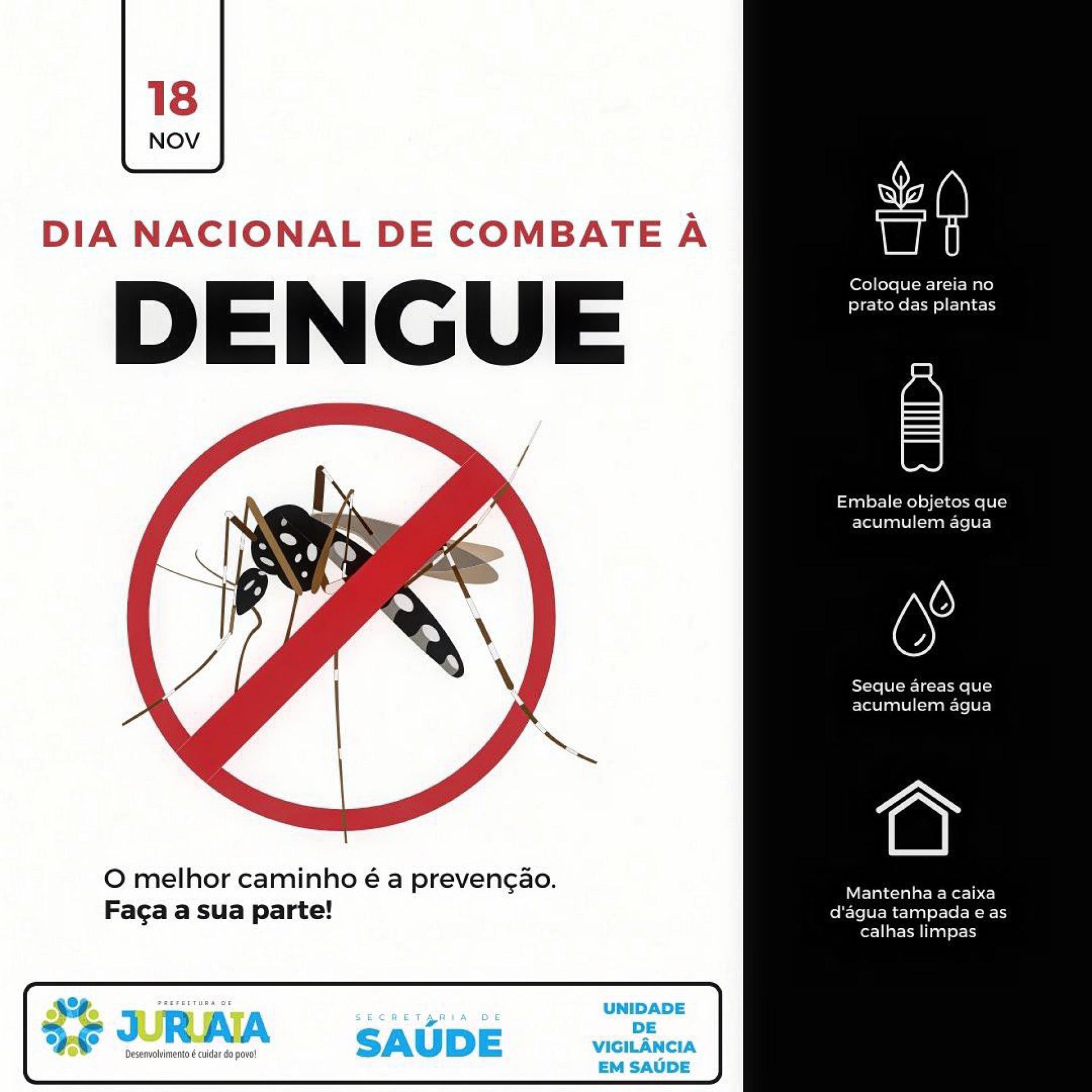 18/11 – DIA NACIONAL DE COMBATE À DENGUE