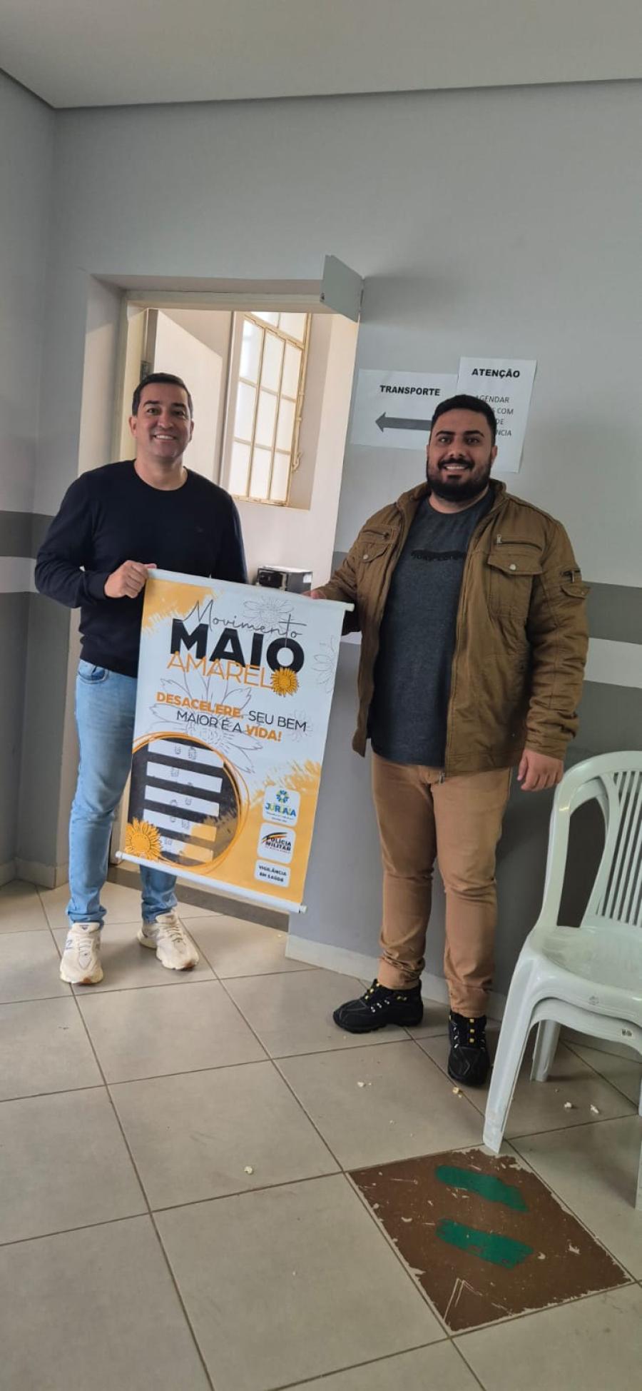 Maio Amarelo 2025 reforça a importância de desacelerar para salvar vidas em Juruaia   