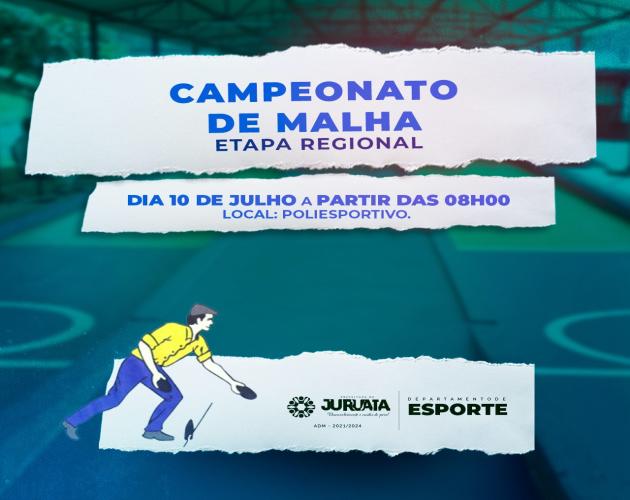 JURUAIA PROMOVE O 1º CAMPEONATO DE MALHA – ETAPA REGIONAL
