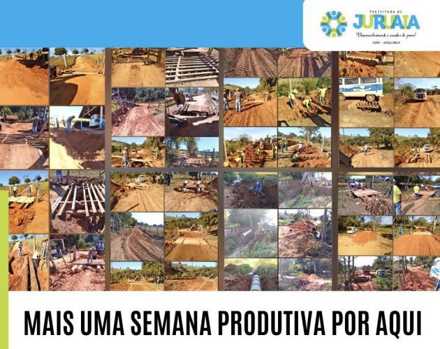 MAIS UMA SEMANA PRODUTIVA POR AQUI