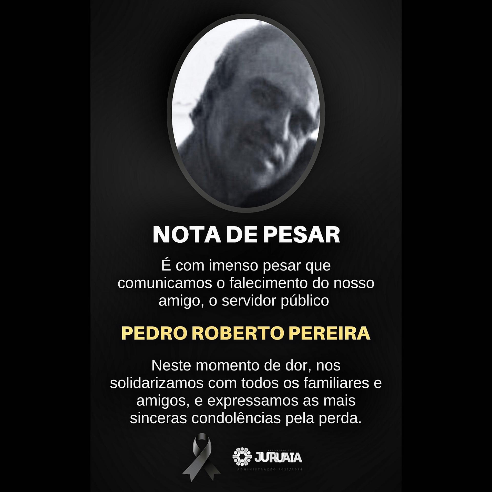 NOTA DE PESAR