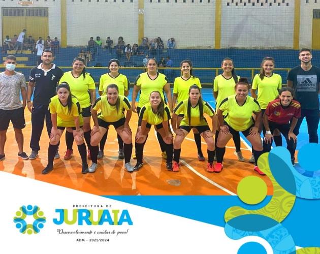 FUTSAL FEMININO DE JURUAIA FAZ HISTÓRIA EM SUA PRIMEIRA PARTICIPAÇÃO NA LIDARP