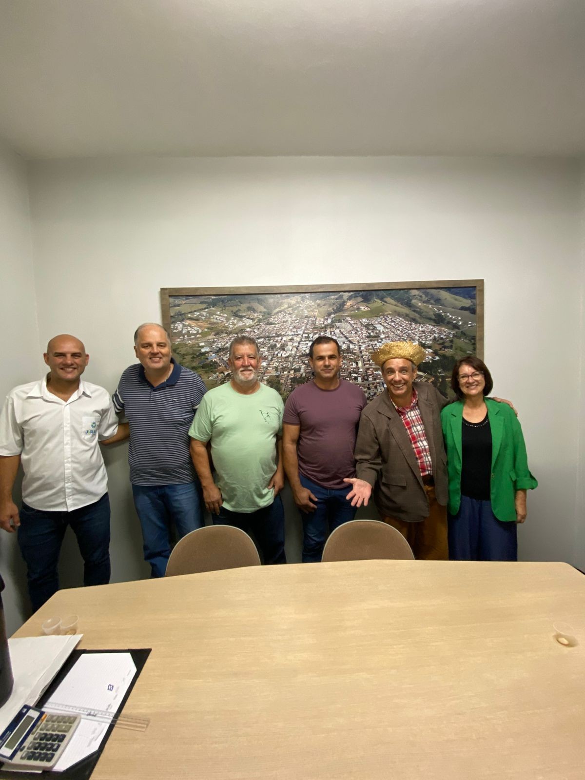 Hoje, a Prefeitura de Juruaia recebeu uma visita mais que especial 